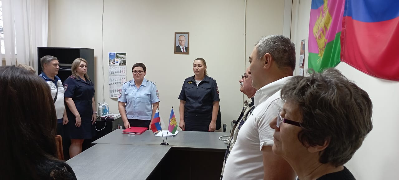 В Усть-Лабинском районе прошла торжественная церемония принятия Присяги 