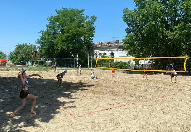 Состоялся II этап Первенства по пляжному волейболу