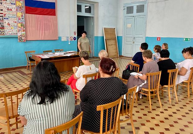 Члены участковых избирательных комиссий прошли обучение
