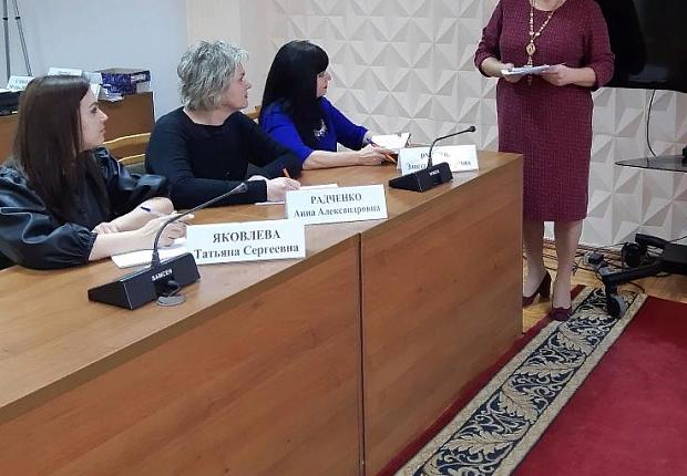 Председатель ТИК Усть-Лабинская приняла участие в планёрном совещании с главами поселений